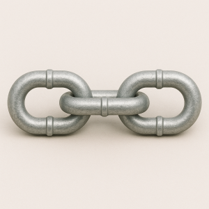 Цепь круглозвенная с буртиком Б2-8х42 в наличии в Мурманске