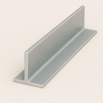 Т-образный профиль нержавеющий 110х110х11 мм AISI 304L в наличии в Мурманске