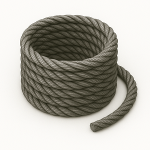 Канат тройной свивки ЛК-Р 14,5 мм ГОСТ 3089-80 в наличии в Мурманске