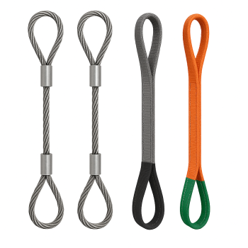 Строп текстильный круглопрядный 2 тн 4000 мм СТП в наличии в Мурманске