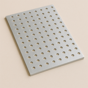 Алюминиевый перфорированный лист Rv 5х8х1 мм АМГ3Н2 в наличии в Мурманске