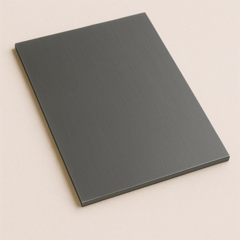 Анодированный лист черный зеркальный 0,5х1250х2500 мм в наличии в Мурманске