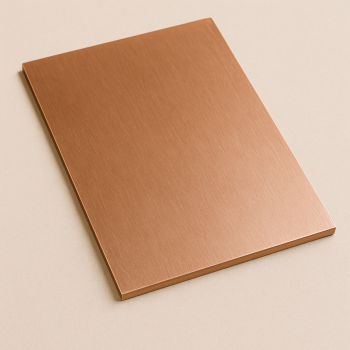 Бронзовый лист 1,1 мм БрБНТ1.9 в наличии в Мурманске