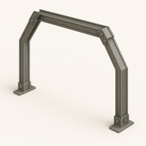 Трапециевидная податливая крепь 3 стойки КМП-Т3 СВП-17 в наличии в Мурманске