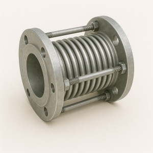 Компенсатор стальной осевой фланцевый ДУ 125 в наличии в Мурманске