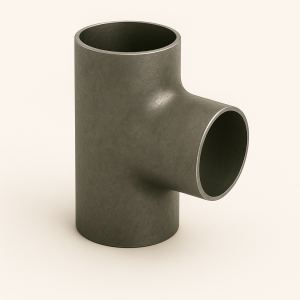 Стальной тройник бесшовный приварной равнопроходной ДУ 125 ГОСТ 17376-2001 в наличии в Мурманске