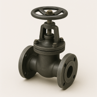 Задвижка чугунная фланцевая ДУ 50 РУ 10 30ч6бр