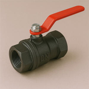 Чугунный кран шаровой проходной муфтовый ДУ 50 РУ 16 ГОСТ 9702-87 в наличии в Мурманске