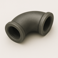 Чугунный отвод 100 мм 15° раструбный ГОСТ 5525-88