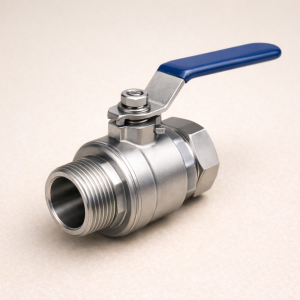 Кран шаровой из 3-х частей S-S AISI 316L 1 1/2" в наличии в Мурманске