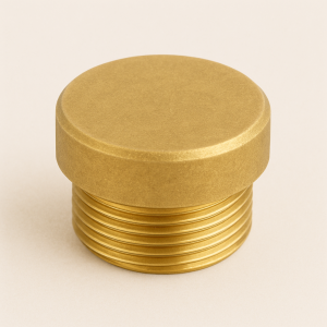 Заглушка латунная ДУ 40 НР в наличии в Мурманске