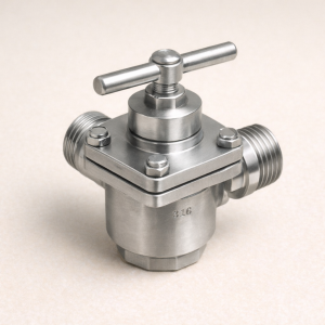 Кран пробковый 3-х ходовой ВР/ВР/ВР AISI 316L DN 25 в наличии в Мурманске