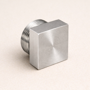 Заглушка квадратная AISI 304 2 1/2" НР в наличии в Мурманске
